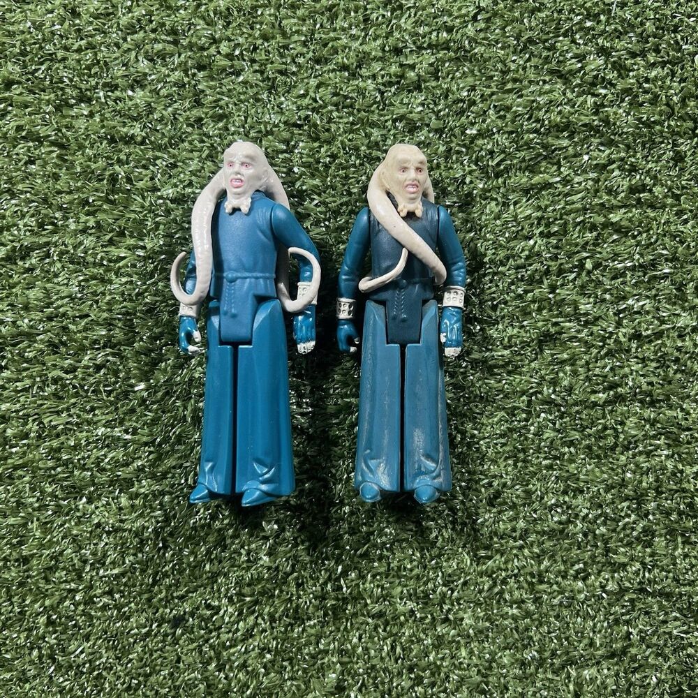 Lot Of 2 Bib Fortuna Mini Figure Star Wars Vintage 1983